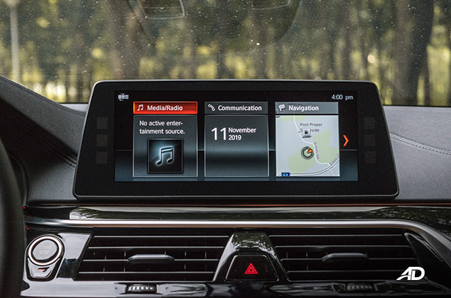 bmw 5 series 520i review road test infotainment interior philippines
