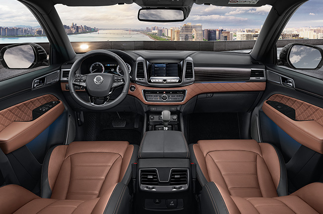 Brown Leather Interior