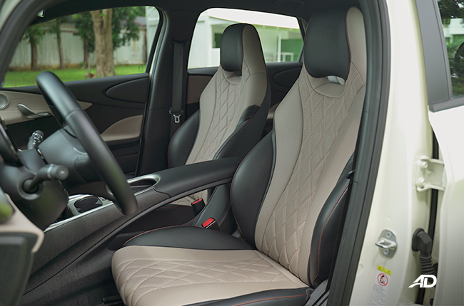 BYD Dolphin Front Seats
