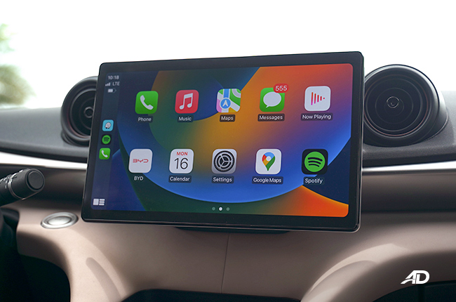 BYD Dolphin Infotainment System Landscape