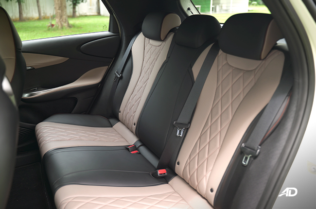 BYD Dolphin Rear Seats