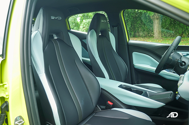 BYD Seagull Front Seats