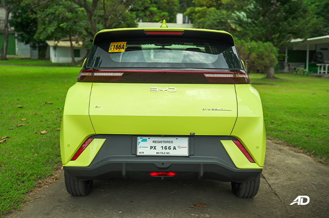 BYD Seagull Rear