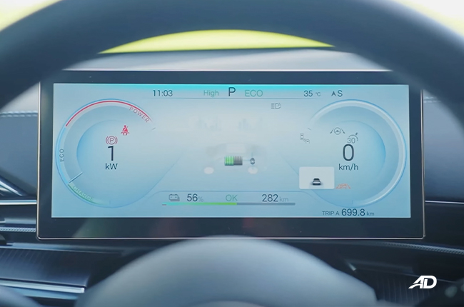 BYD Seal Advanced Instrument Cluster