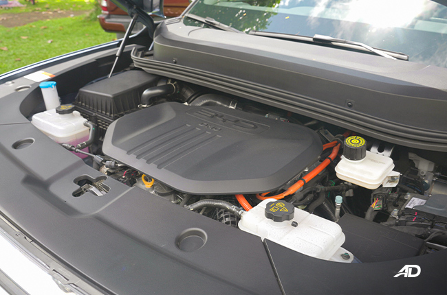 BYD Shark 6 DMO Engine Bay