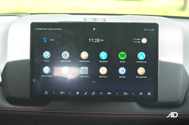 BYD Shark 6 DMO Infotainment