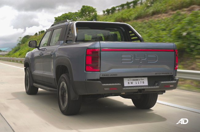 BYD Shark 6 DMO Rear Quarter