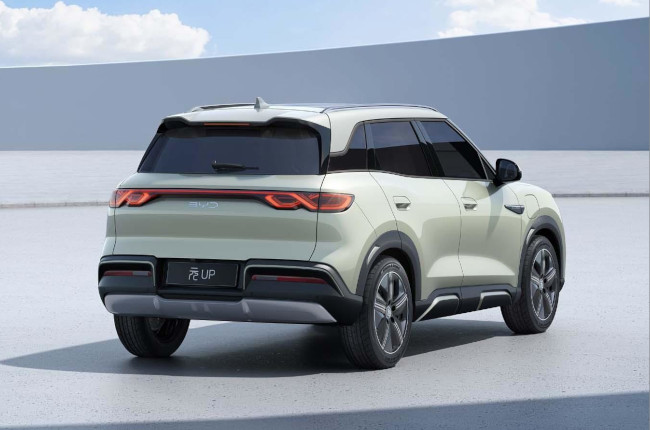 BYD Yuan Up Rear Quarter