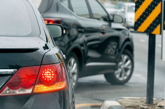 car braking