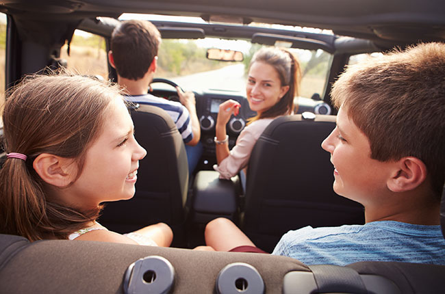 Car Ride Family