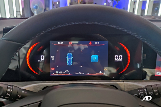 Changan CS35 Plus gauge cluster