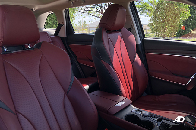 Changan CS75 Plus front seats