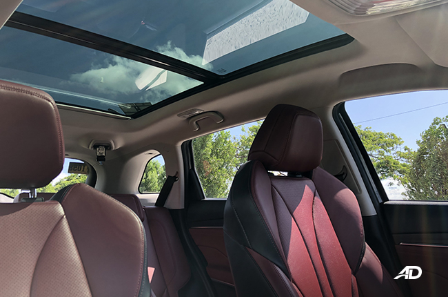 Changan CS75 Plus panoramic sunroof