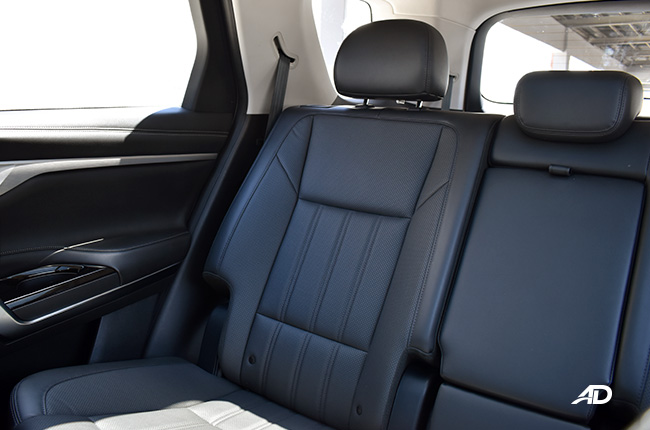 Changan CS95 Interior rear seats