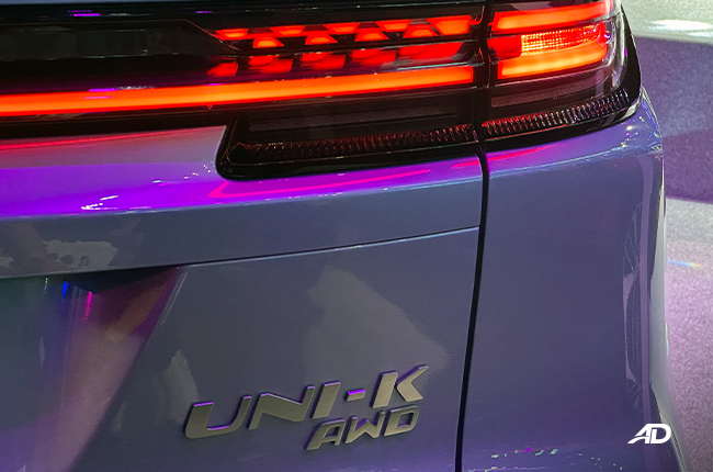 Changan Uni-K taillights