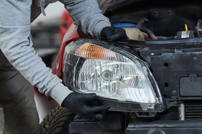 Changing headlight and taillight bulbs