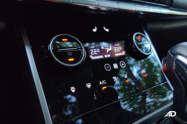 Chery Tiggo 8 Philippines AC Controls