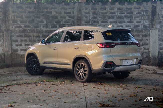 Chery Tiggo 8 Philippines Exterior Rear Quarter