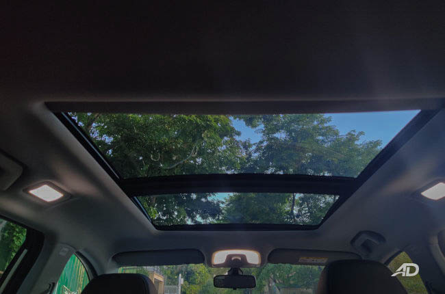 Chery Tiggo 8 Philippines Interior Panoramic Sunroof