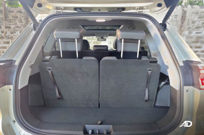 Chery Tiggo 8 Philippines Rear Cargo