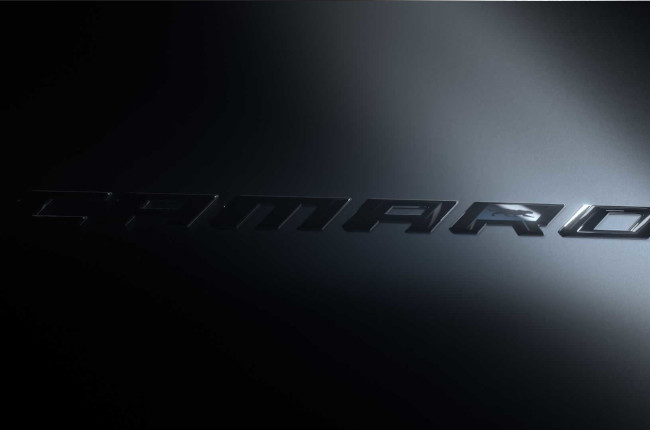 Chevrolet Camaro Collector's Edition Teaser 