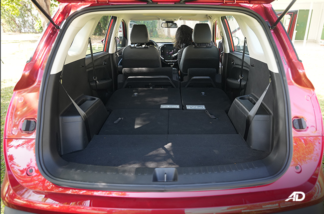 Chevrolet Captiva Cargo bay