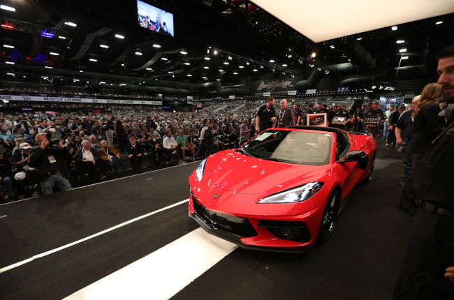 Chevrolet Corvette Exterior Auction 