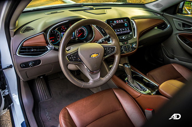 chevrolet malibu interior