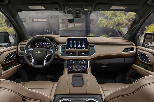 Chevrolet suburban interior