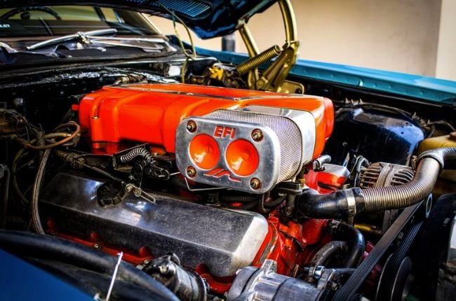 classic car upgraded engine