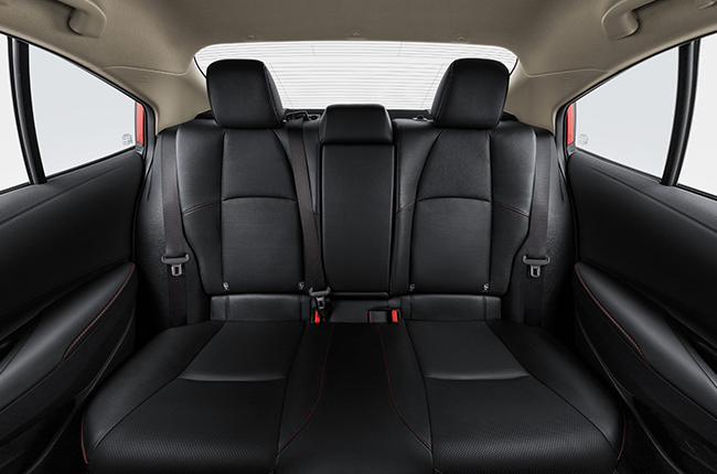 Corolla Altis Interior Rear Seats