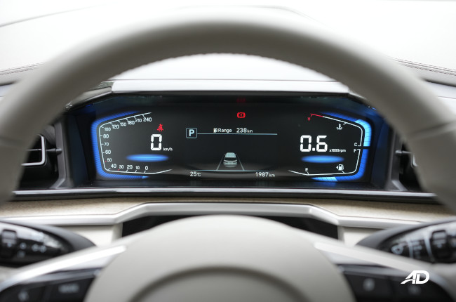 Custin Interior Instrument Cluster