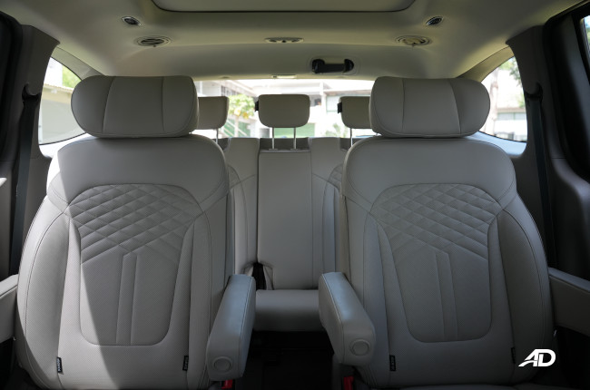 Custin Interior Passenger Area