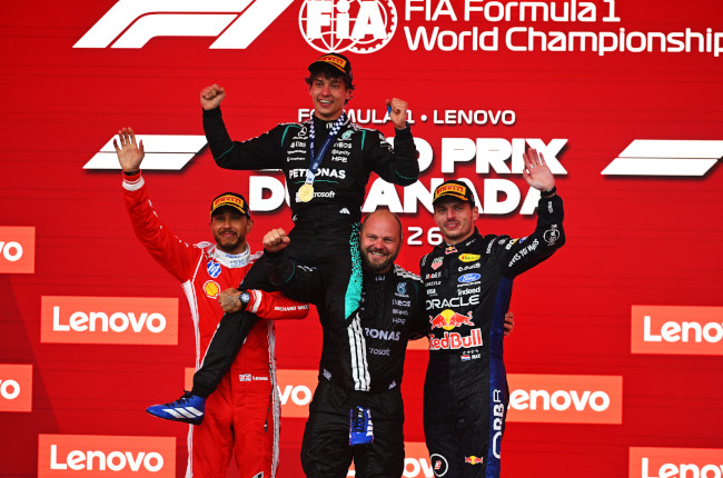 F1 Podium Montreal 2026