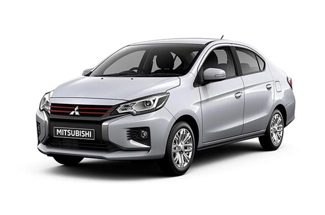 facelifted mitsubishi mirage g4