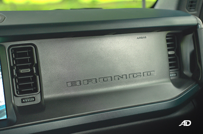 Ford Bronco Crash pad