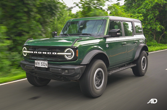 Ford Bronco Moving SHot