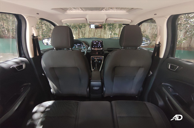 Ford EcoSport Interior Cabin 