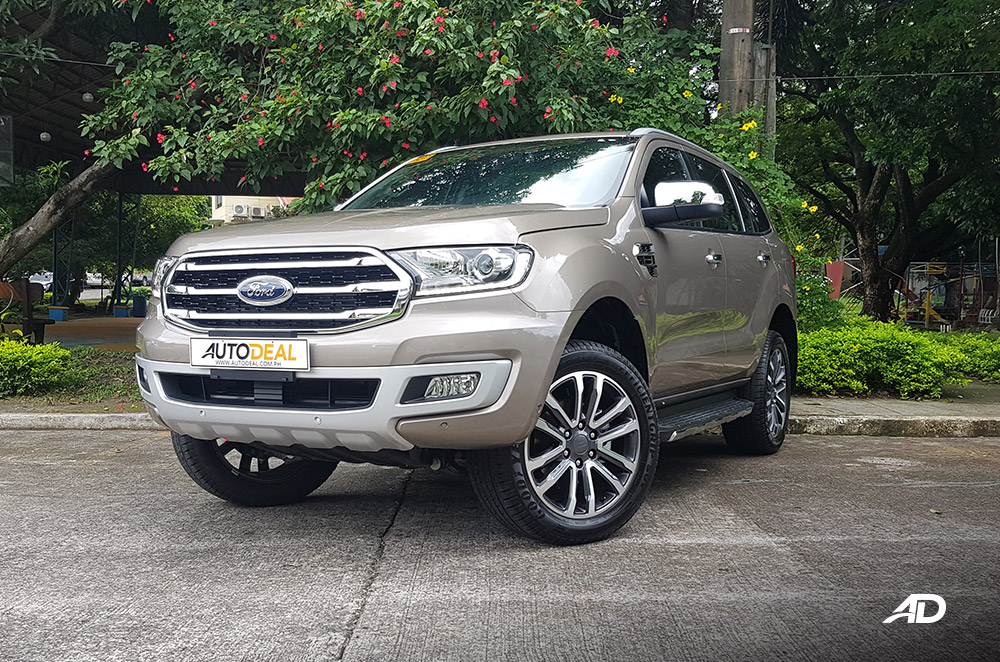 Ford Everest exterior front 2019