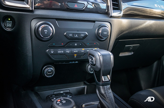 ford everest review road test climate control interior philippines