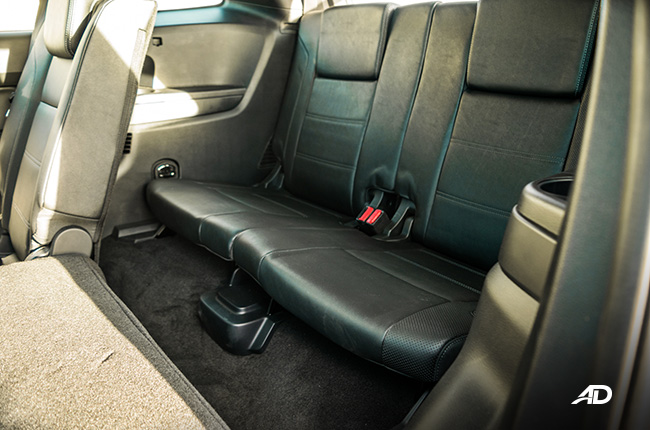 ford everest review road test third row seats interior