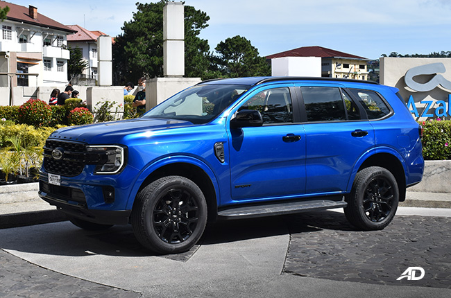 Ford Everest Sport exterior