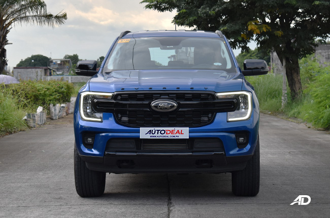 Ford Everest Sport exterior front