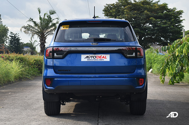 Ford Everest Sport exterior rear