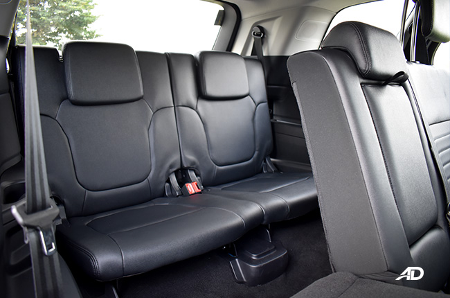 Ford Everest Sport interior 3rd row