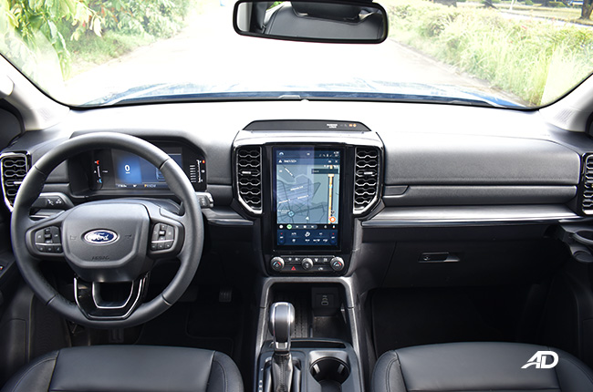 Ford Everest Sport interior dashboard