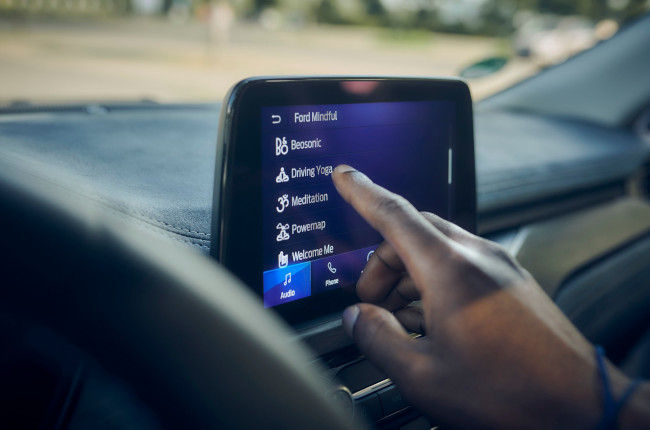 Ford Mindfulness Concept Headunit
