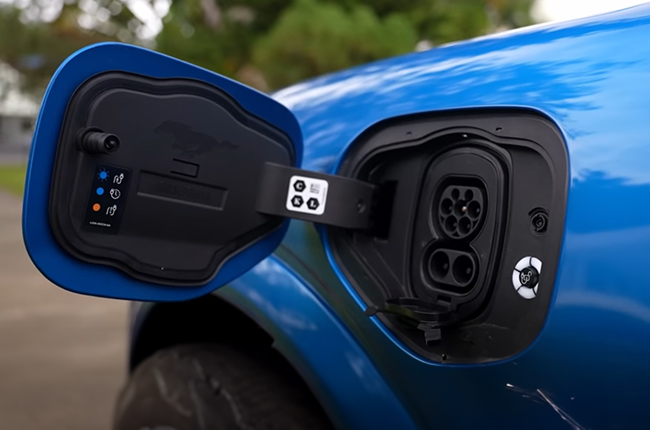 Ford Mustang Mach-E Charging Port