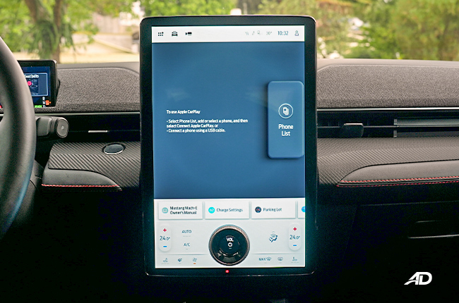  Ford Mustang Mach-E Infotainment