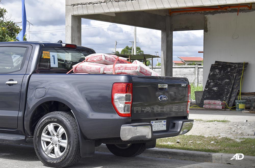 Ford Ranger construction site side bed